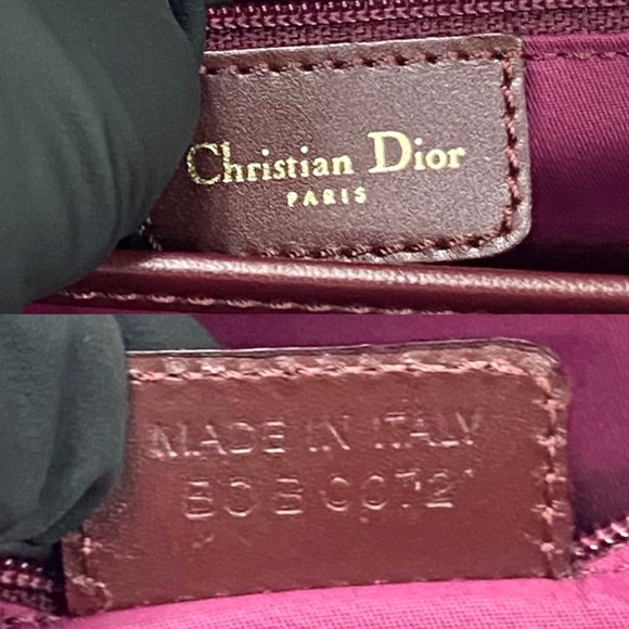 Christian Dior Trotter Mini Bag Wine Red - Picture 3 of 10